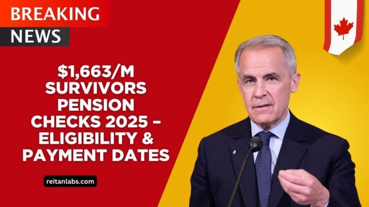 $1,663/M Survivors Pension Checks 2025 – Full Eligibility And Pension Payment Dates
