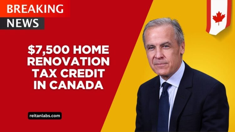 $7,500 Home Renovation Tax Credit In Canada- How Seniors, Caregivers, And Disabled Adults Can Benefit In 2025